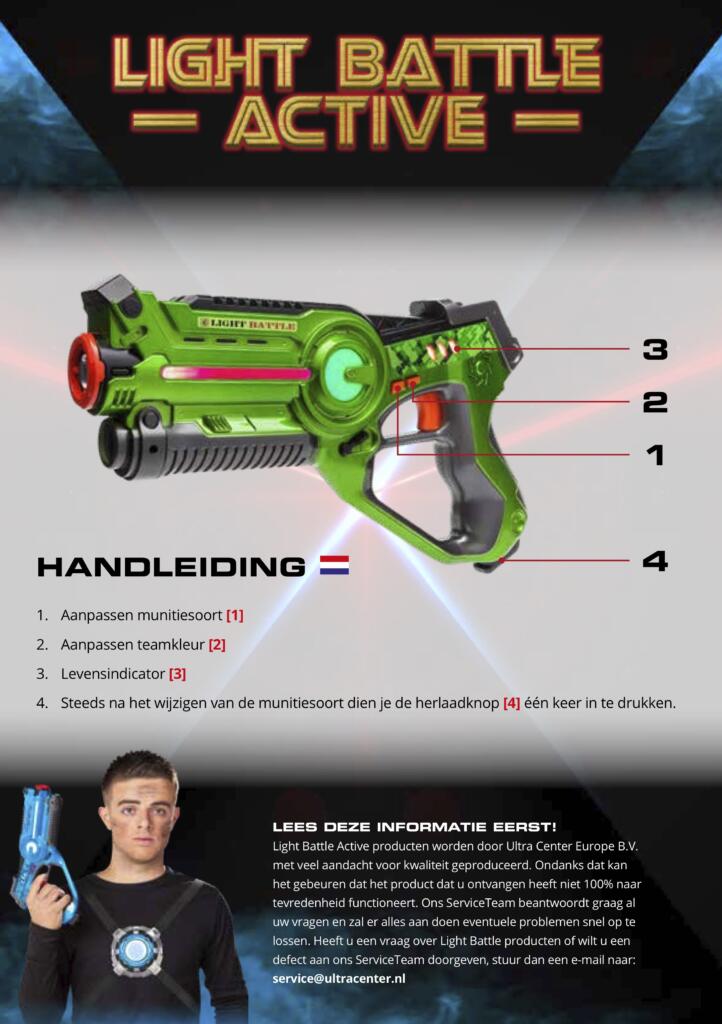 Handleidingen lasers